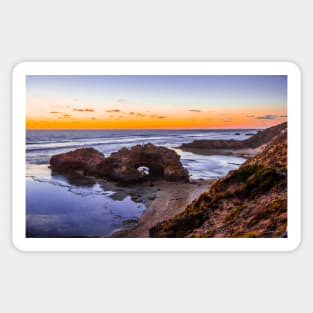 London Bridge, Portsea, Mornington Peninsula, Victoria, Australia. Sticker